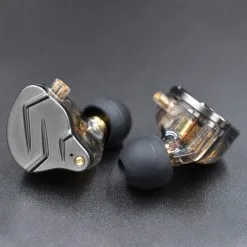 KZ ZSN Pro Wired Earphone Hybrid Technology In-ear HiFi Bass Earbuds With Mic - Grey 10 KZ ZSN Pro Wired Earphone Hybrid Technology In-ear HiFi Bass Earbuds With Mic - Grey -Headphones & Earphones shop KZ ZSN Pro Wired Earphone with Mic Grey 498100 3