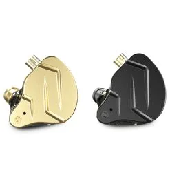 KZ ZSN Pro X Metal Earphones 1BA+1DD Hybrid Technology HiFi Bass Earbuds With Mic- Black -Headphones & Earphones shop KZ ZSN Pro X Metal Earphones 1BA 1DD Hybrid technology Black 498103 2