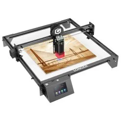 LONGER RAY5 10W Laser Engraver, 0.06x0.06mm Laser Spot, Touch Screen, Offline Carving, 32-Bit Chipset, WiFi Connection, Working Area 400x400mm