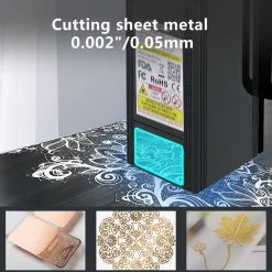 LONGER RAY5 20W Laser Engraver Cutter, Fixed Focus, 0.08*0.1mm Laser Spot, Color Touchscreen, 32-Bit Chipset, Support APP Connection, Working Area 375*375mm 13 LONGER RAY5 20W Laser Engraver Cutter, Fixed Focus, 0.08*0.1mm Laser Spot, Color Touchscreen, 32-Bit Chipset, Support APP Connection, Working Area 375*375mm -Headphones & Earphones shop LONGER RAY5 20W Laser Engraver 519240 5