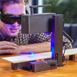 LaserPecker 2 Pro Handheld Laser Engraver Cutter With Auxiliary Booster, EU Plug -Headphones & Earphones shop LaserPecker 2 Delux Super Fast Handheld Laser Engraver Cutter 470793 0