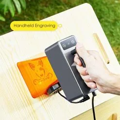 LaserPecker 2 Pro Handheld Laser Engraver Cutter With Auxiliary Booster, UK Plug 13 LaserPecker 2 Pro Handheld Laser Engraver Cutter With Auxiliary Booster, UK Plug -Headphones & Earphones shop LaserPecker 2 Pro Handheld Laser Engraver and Cutter 509068 4 2