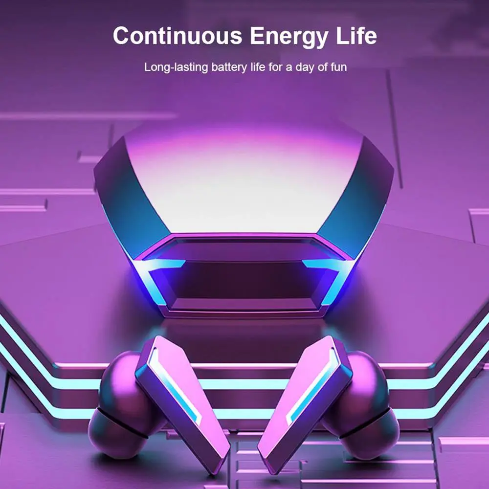 M10 TWS Wireless Gaming Headset 40ms Low Latency Bluetooth 5.0 Sports Waterproof Noise Cancelling Headphones - Black 5 M10 TWS Wireless Gaming Headset 40ms Low Latency Bluetooth 5.0 Sports Waterproof Noise Cancelling Headphones - Black - Image 3