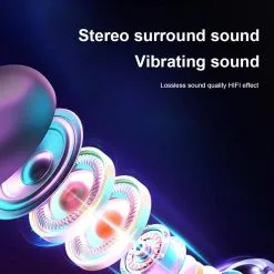 M10 TWS Wireless Gaming Headset 40ms Low Latency Bluetooth 5.0 Sports Waterproof Noise Cancelling Headphones - Black 11 M10 TWS Wireless Gaming Headset 40ms Low Latency Bluetooth 5.0 Sports Waterproof Noise Cancelling Headphones - Black -Headphones & Earphones shop M10 TWS Wireless Gaming Headset Black 518227 3