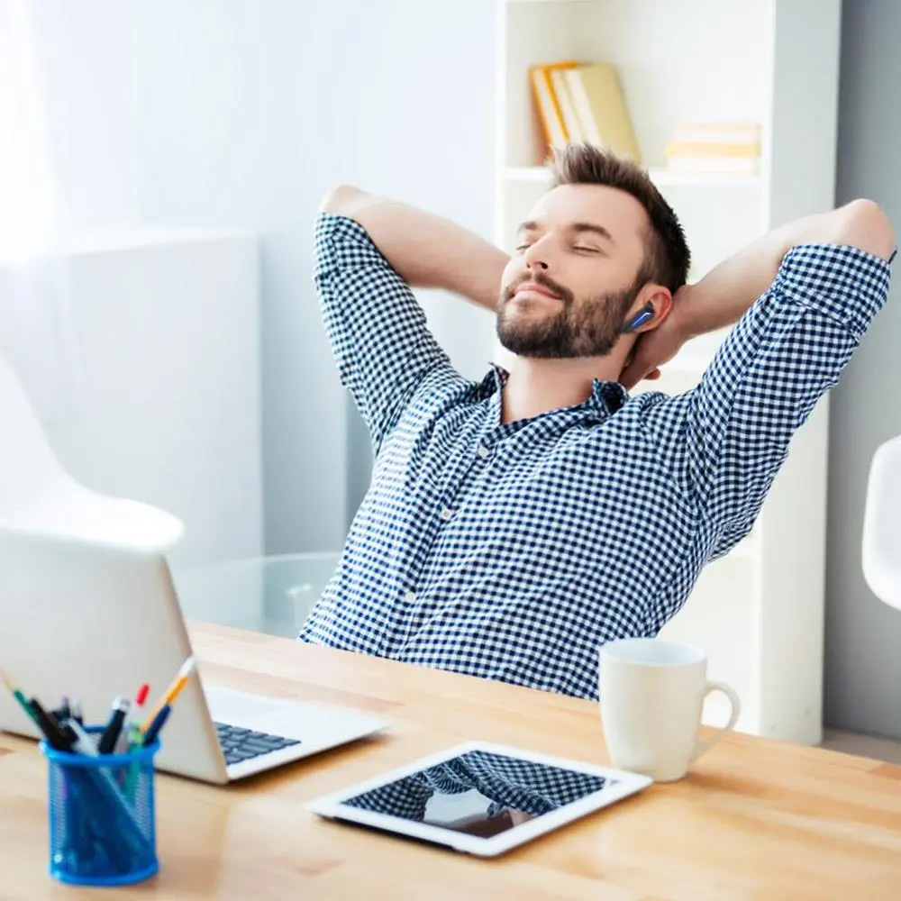 M10 TWS Wireless Gaming Headset 40ms Low Latency Bluetooth 5.0 Sports Waterproof Noise Cancelling Headphones - Black 7 M10 TWS Wireless Gaming Headset 40ms Low Latency Bluetooth 5.0 Sports Waterproof Noise Cancelling Headphones - Black - Image 5