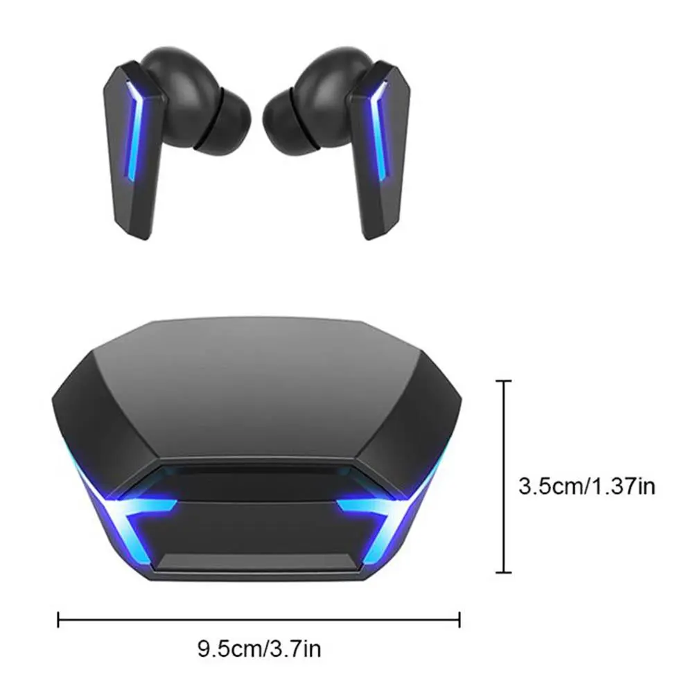 M10 TWS Wireless Gaming Headset 40ms Low Latency Bluetooth 5.0 Sports Waterproof Noise Cancelling Headphones - Black 8 M10 TWS Wireless Gaming Headset 40ms Low Latency Bluetooth 5.0 Sports Waterproof Noise Cancelling Headphones - Black - Image 6