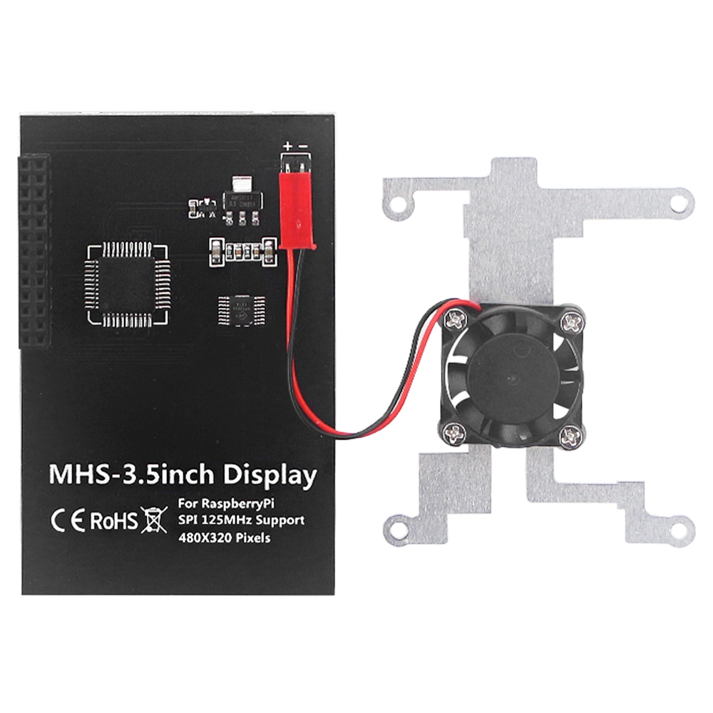 3.5 Inch Raspberry Pi 3 Model B Touch Screen With 480*320 LCD Display, Touch Pen, For Raspberry Pi 4 Model B/3B+/3B, Black 8 3.5 Inch Raspberry Pi 3 Model B Touch Screen With 480*320 LCD Display, Touch Pen, For Raspberry Pi 4 Model B/3B+/3B, Black - Image 6