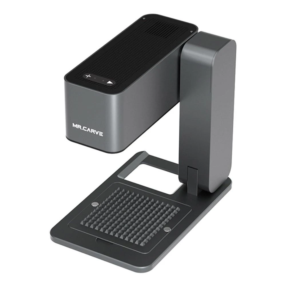 MR CARVE C1 Folding Laser Engraver, 10W Laser Power, Auto Focus, 0.05mm Engraving Accuracy, 600mm/s, 80*80mm, Wireless App Connection - US Plug 4 MR CARVE C1 Folding Laser Engraver, 10W Laser Power, Auto Focus, 0.05mm Engraving Accuracy, 600mm/s, 80*80mm, Wireless App Connection - US Plug - Image 2