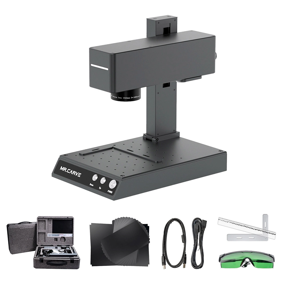 MR CARVE M4 Laser Marking Machine, 5W 455nm Laser + 2W 1064nm Laser, 0.001mm Accuracy, 10000mm/s Engraving Speed, Supports Rotary Roller, 70*70mm, UK Plug 8 MR CARVE M4 Laser Marking Machine, 5W 455nm Laser + 2W 1064nm Laser, 0.001mm Accuracy, 10000mm/s Engraving Speed, Supports Rotary Roller, 70*70mm, UK Plug - Image 6