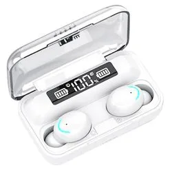 Makibes F9-5C TWS Headphones With Charging Box BT5.0 Stereo Touch Control Sports Earbuds With Microphone - White