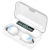 Makibes F9-5C TWS Headphones With Charging Box BT5.0 Stereo Touch Control Waterproof Sports Earbuds - White -Headphones & Earphones shop Makibes F9 5C TWS Headphones with Charging Box white 501178 0