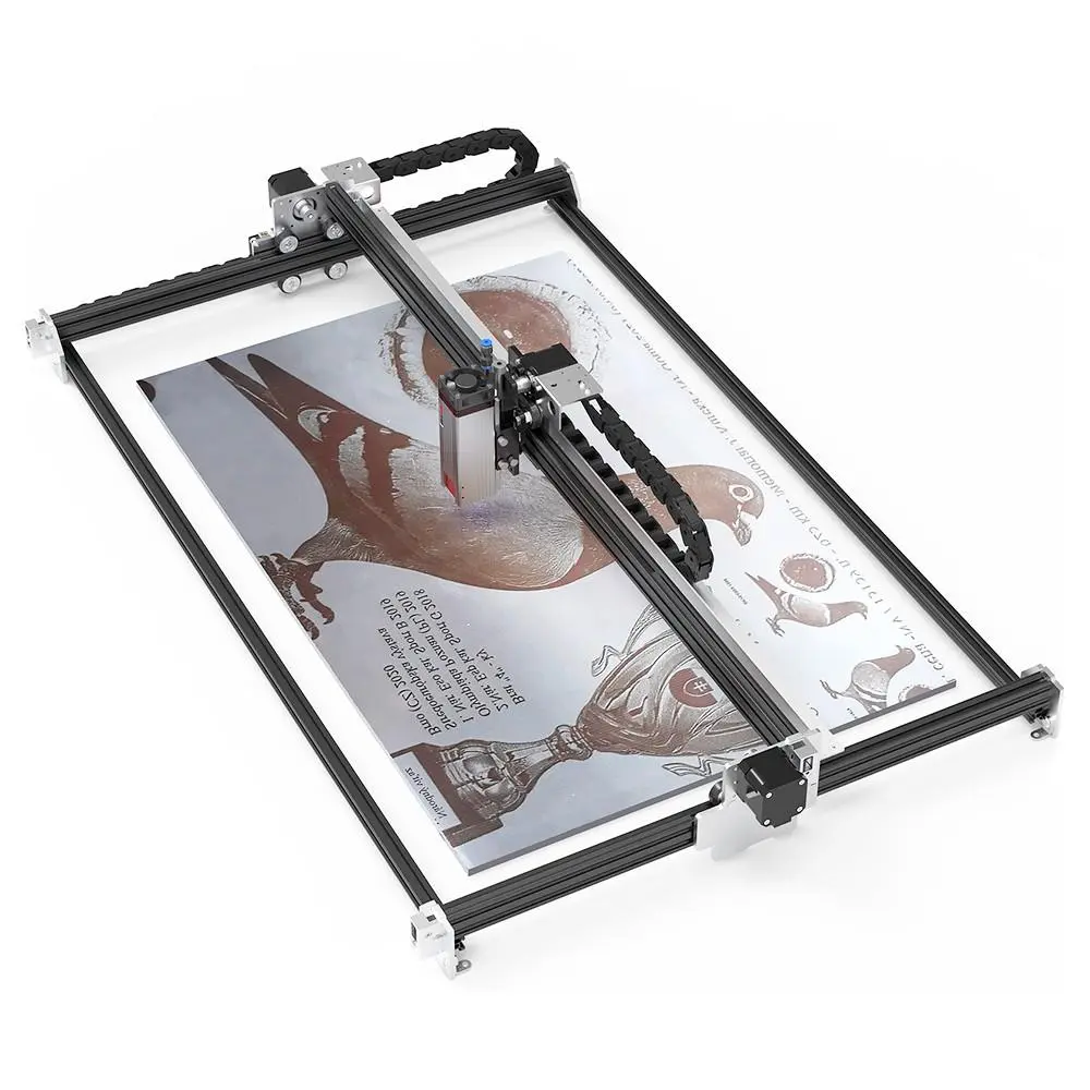 NEJE 3 MAX 11W+ Laser Engraver Cutter, E40 Laser Module, 0.06x0.06mm Fixed Focus, Built-in Air Assist, NEJE WIN Software, Android App Control, Engraving Size 460*810mm, Expandable To 810*1030mm 4 NEJE 3 MAX 11W+ Laser Engraver Cutter, E40 Laser Module, 0.06x0.06mm Fixed Focus, Built-in Air Assist, NEJE WIN Software, Android App Control, Engraving Size 460*810mm, Expandable To 810*1030mm - Image 2