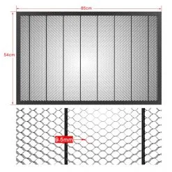 NEJE H8554 Honeycomb Panels 540 X 850mm Laser Bed, Laser Honeycomb Working Table For NEJE MAX Laser Engraver & Cutter -Headphones & Earphones shop NEJE H8554 Honeycomb Panels 540 x 850mm 501437 2