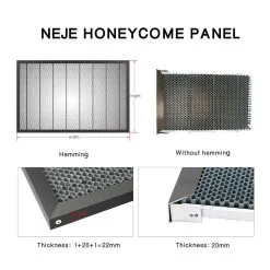 NEJE H8554 Honeycomb Panels 540 X 850mm Laser Bed, Laser Honeycomb Working Table For NEJE MAX Laser Engraver & Cutter -Headphones & Earphones shop NEJE H8554 Honeycomb Panels 540 x 850mm 501437 3
