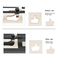 NEJE H8554 Honeycomb Panels 540 X 850mm Laser Bed, Laser Honeycomb Working Table For NEJE MAX Laser Engraver & Cutter -Headphones & Earphones shop NEJE H8554 Honeycomb Panels 540 x 850mm 501437 4