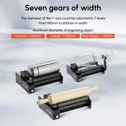 ORTUR YRR3.0 Y-Axis Rotary Roller, Engrave On Cylindrical Objects, Goblets, Rods 13 ORTUR YRR3.0 Y-Axis Rotary Roller, Engrave On Cylindrical Objects, Goblets, Rods -Headphones & Earphones shop ORTUR YRR3 0 Y Axis Rotary Roller 518989 5