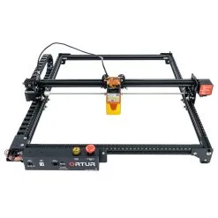 ORTUR Laser Master 2 Pro S2 LF 5.5W Laser Engraver Cutter, Flame Detector, Emergency Stop, 32Bit Motherboard, 10,000mm/min, Engraving Area 400mm*400mm