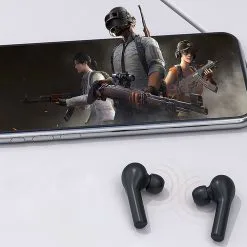 QCY T5 Pro Balanced Armature Bluetooth 5.0 TWS Gaming Earphones Game Mode PAU160X Independent Use APP Control Wireless Charging Via Smartphones -Headphones & Earphones shop QCY T5S Bluetooth 5 0 TWS Gaming Earphones 901465