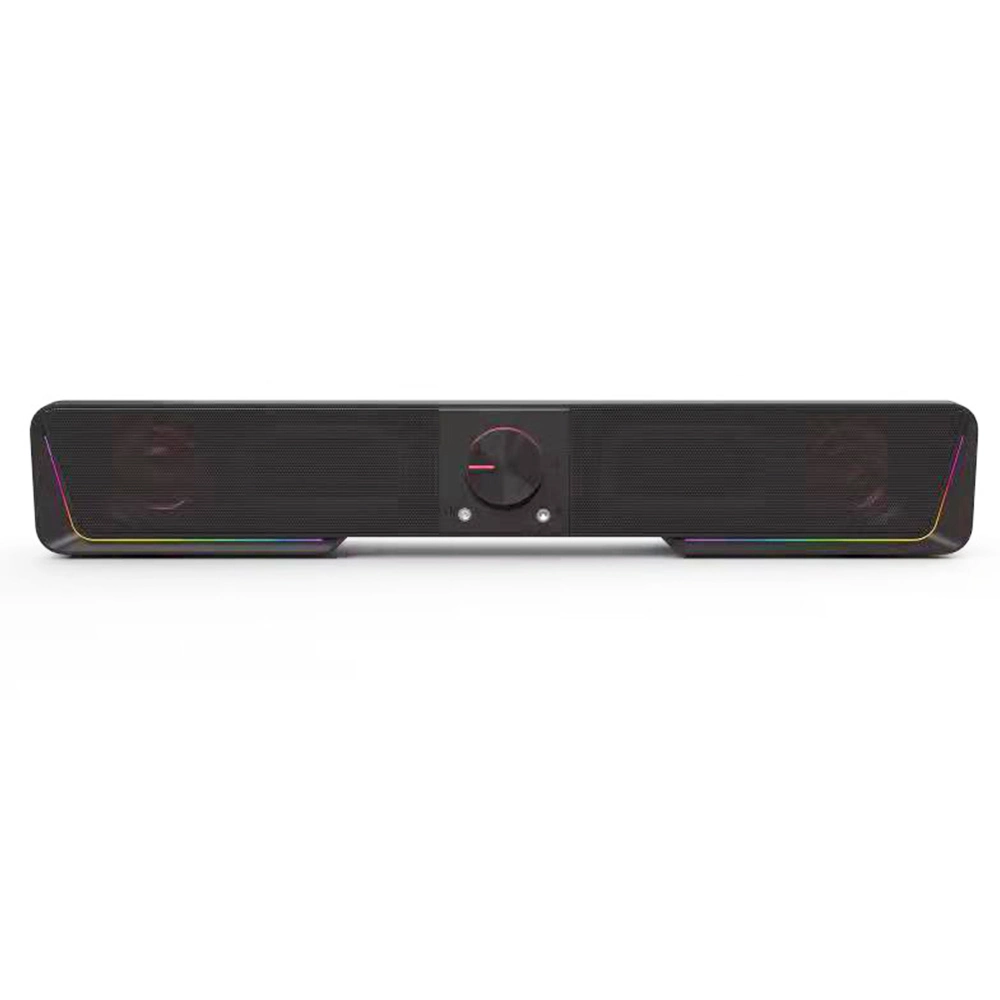 Redragon GS570 Darknets RGB Bluetooth Sound Bar 2.0 Channel With Dual Speakers And Dynamic Lighting - Black 5 Redragon GS570 Darknets RGB Bluetooth Sound Bar 2.0 Channel With Dual Speakers And Dynamic Lighting - Black - Image 3