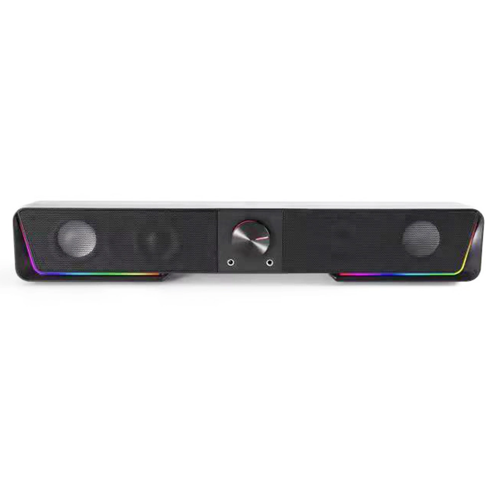 Redragon GS570 Darknets RGB Bluetooth Sound Bar 2.0 Channel With Dual Speakers And Dynamic Lighting - Black 6 Redragon GS570 Darknets RGB Bluetooth Sound Bar 2.0 Channel With Dual Speakers And Dynamic Lighting - Black - Image 4