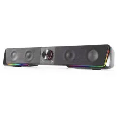 Redragon GS570 Darknets RGB Bluetooth Sound Bar 2.0 Channel With Dual Speakers And Dynamic Lighting - Black 13 Redragon GS570 Darknets RGB Bluetooth Sound Bar 2.0 Channel With Dual Speakers And Dynamic Lighting - Black -Headphones & Earphones shop Redragon GS570 Darknets RGB Bluetooth Sound Bar Black 512834 5