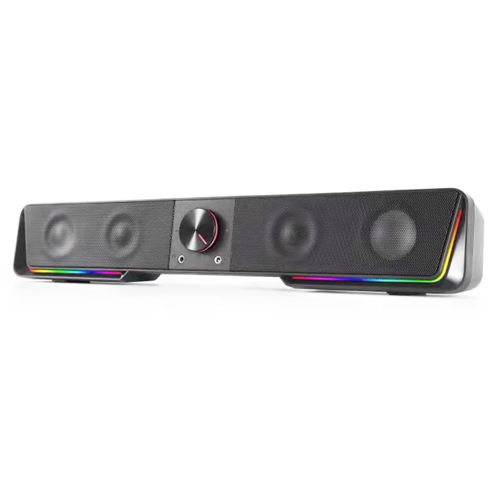 Redragon GS570 Darknets RGB Bluetooth Sound Bar 2.0 Channel With Dual Speakers And Dynamic Lighting - Black 8 Redragon GS570 Darknets RGB Bluetooth Sound Bar 2.0 Channel With Dual Speakers And Dynamic Lighting - Black - Image 6