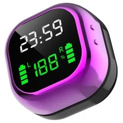 S6 Plus Bluetooth 5.1 TWS Earphones With LED Display JIELI 6963 - Purple -Headphones & Earphones shop S6 Plus Bluetooth 5 1 TWS Earphones Purple 426703 3