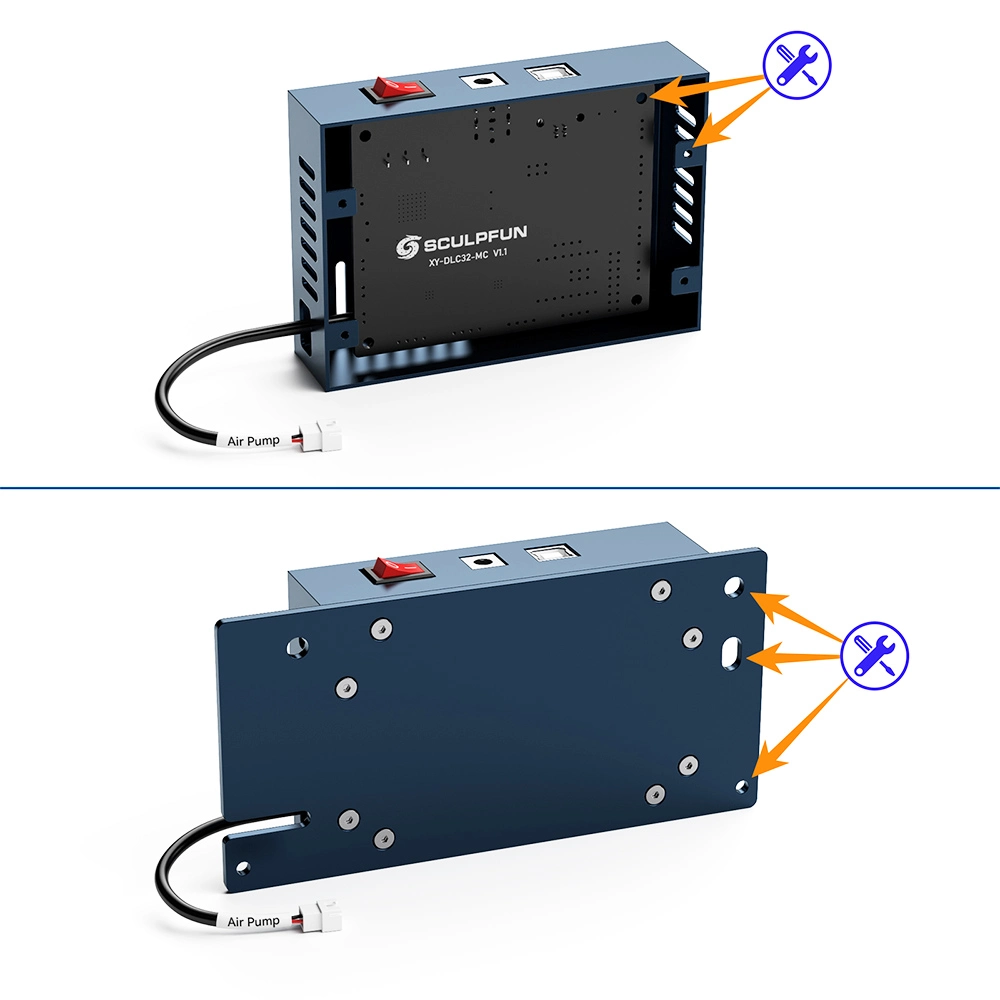 SCULPFUN 12V Auto Air Assist Set For SCULPFUN S9 S10 4 SCULPFUN 12V Auto Air Assist Set For SCULPFUN S9 S10 - Image 2