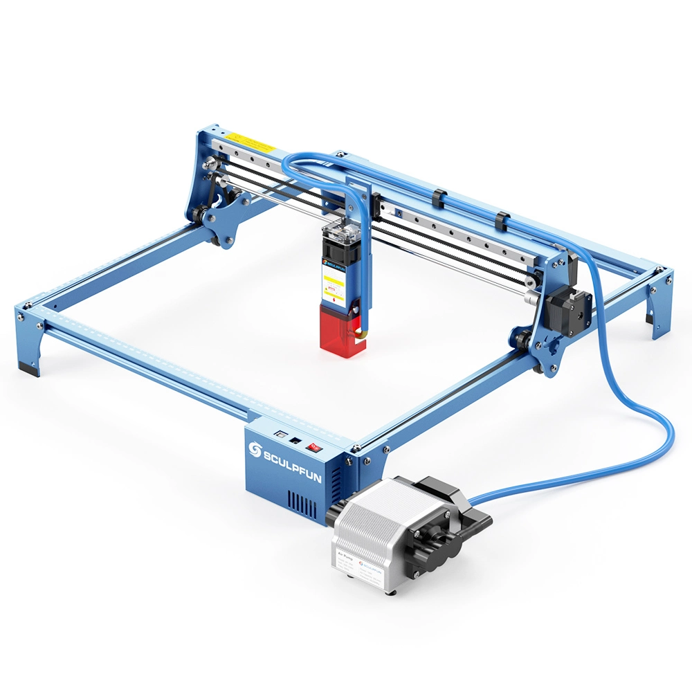 SCULPFUN 30L/Min 200-240V Air Pump Compressor For Laser Engraver, Adjustable Speed Low Noise Low Vibration - EU Plug 7 SCULPFUN 30L/Min 200-240V Air Pump Compressor For Laser Engraver, Adjustable Speed Low Noise Low Vibration - EU Plug - Image 5