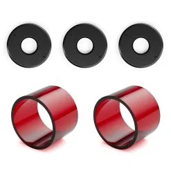 SCULPFUN S9 Original Lens Set, 3Pcs Lens + 2Pcs Red Acrylic Covers, Highly Transparent, Anti-oil, Anti-Smoke