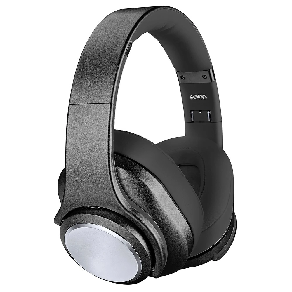 SODO MH10 2-in-1 Wireless Bluetooth On-Ear Headphone & Speaker, Built-in 3-EQ Foldable Headset With Mic - Black 3 SODO MH10 2-in-1 Wireless Bluetooth On-Ear Headphone & Speaker, Built-in 3-EQ Foldable Headset With Mic - Black