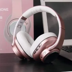 SODO MH10 2-in-1 Wireless Bluetooth On-Ear Headphone & Speaker, Built-in 3-EQ Foldable Headset With Mic - Rose Gold 12 SODO MH10 2-in-1 Wireless Bluetooth On-Ear Headphone & Speaker, Built-in 3-EQ Foldable Headset With Mic - Rose Gold -Headphones & Earphones shop SODO MH10 2 in 1 Wireless Bluetooth On Ear Headphone Speaker Rose 518974 4