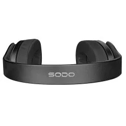 SODO MH11 2-in-1 Wireless Bluetooth Headphone & Speaker, Built-in 3-EQ Foldable Headset With Mic Support TF Card - Black -Headphones & Earphones shop SODO MH11 2 in 1 Wireless Bluetooth Headphone Speaker Black 518977 3