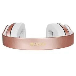SODO MH11 2-in-1 Wireless Bluetooth Headphone & Speaker, Built-in 3-EQ Foldable Headset With Mic Support TF Card - Rose Gold -Headphones & Earphones shop SODO MH11 2 in 1 Wireless Bluetooth Headphone Speaker Rose Gold 518978 3