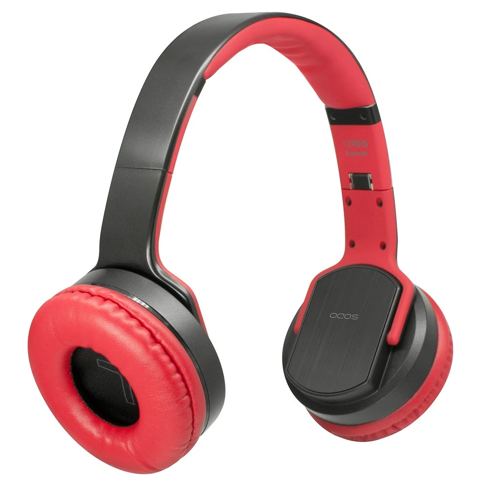 SODO MH2 Wireless Bluetooth Headset, Headphone & Speaker Modes, Support TF Card, FM - Red 7 SODO MH2 Wireless Bluetooth Headset, Headphone & Speaker Modes, Support TF Card, FM - Red - Image 5