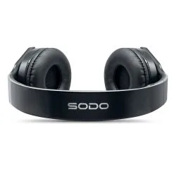 SODO MH3 2-in-1 Wireless Bluetooth On-Ear Headphone And Twist Out Bluetooth Speaker, Bluetooth 5.1 Support TF Card - Black 10 SODO MH3 2-in-1 Wireless Bluetooth On-Ear Headphone And Twist Out Bluetooth Speaker, Bluetooth 5.1 Support TF Card - Black -Headphones & Earphones shop SODO MH3 2 in 1 Wireless Bluetooth On Ear Headphone Black 518968 2