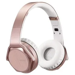SODO MH3 2-in-1 Wireless Bluetooth On-Ear Headphone And Twist Out Bluetooth Speaker, Bluetooth 5.1 Support TF Card - Rose Gold