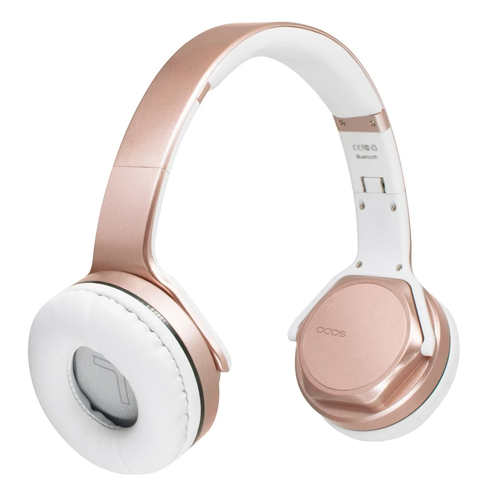 SODO MH3 2-in-1 Wireless Bluetooth On-Ear Headphone And Twist Out Bluetooth Speaker, Bluetooth 5.1 Support TF Card - Rose Gold 7 SODO MH3 2-in-1 Wireless Bluetooth On-Ear Headphone And Twist Out Bluetooth Speaker, Bluetooth 5.1 Support TF Card - Rose Gold - Image 5