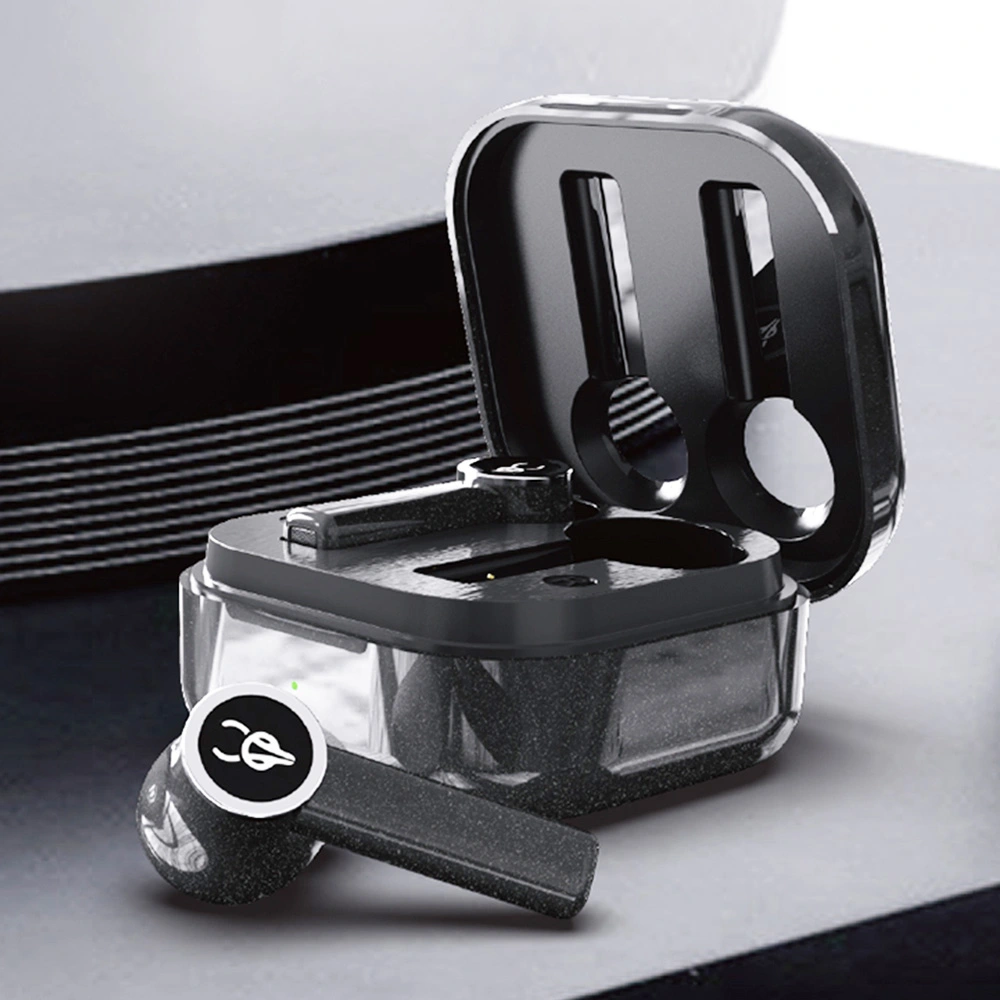 Sabbat E18 TWS Earbuds Wireless Bluetooth 5.2 Music And Gaming Earphone - Dark Black 4 Sabbat E18 TWS Earbuds Wireless Bluetooth 5.2 Music And Gaming Earphone - Dark Black - Image 2