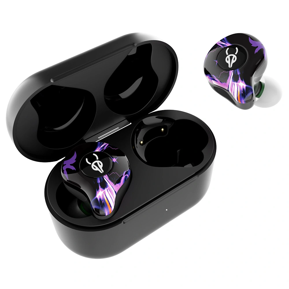 Sabbat G12 Elite TWS Wireless Bluetooth Headphones Gaming Music Dual Modes Noise Reduction Earphones With Mic - Purple 4 Sabbat G12 Elite TWS Wireless Bluetooth Headphones Gaming Music Dual Modes Noise Reduction Earphones With Mic - Purple - Image 2