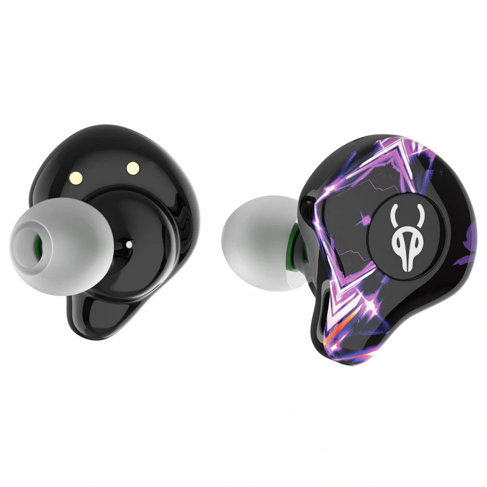 Sabbat G12 Elite TWS Wireless Bluetooth Headphones Gaming Music Dual Modes Noise Reduction Earphones With Mic - Purple 7 Sabbat G12 Elite TWS Wireless Bluetooth Headphones Gaming Music Dual Modes Noise Reduction Earphones With Mic - Purple - Image 5