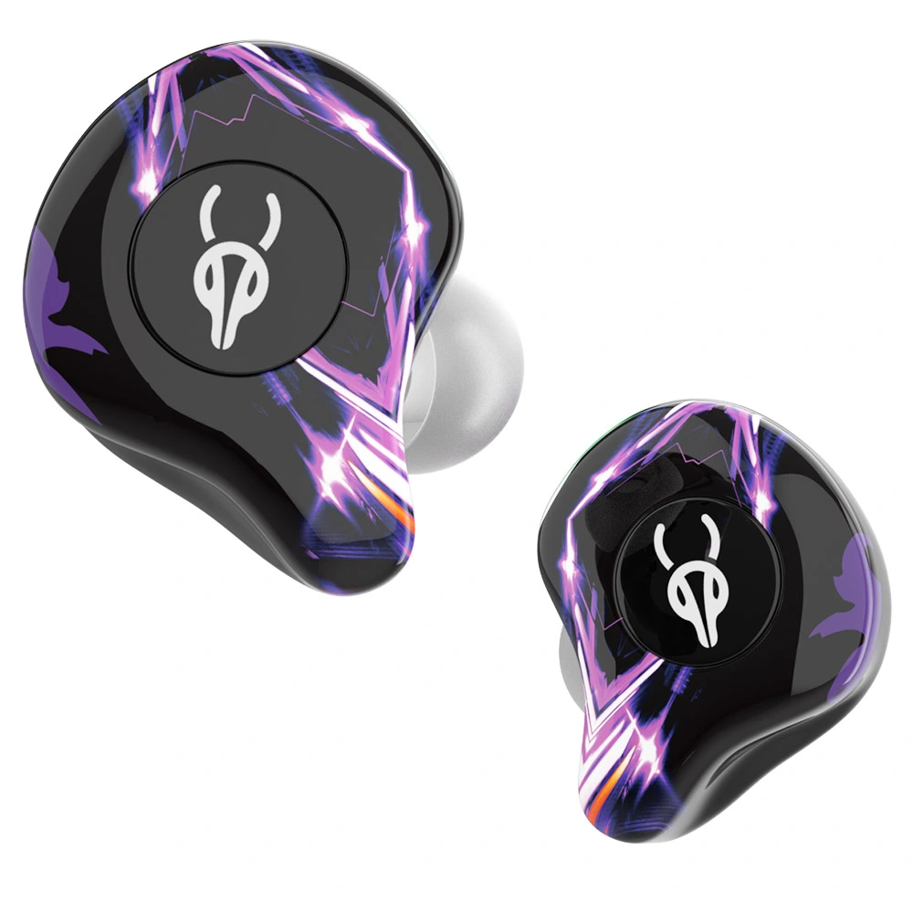 Sabbat G12 Elite TWS Wireless Bluetooth Headphones Gaming Music Dual Modes Noise Reduction Earphones With Mic - Purple 8 Sabbat G12 Elite TWS Wireless Bluetooth Headphones Gaming Music Dual Modes Noise Reduction Earphones With Mic - Purple - Image 6