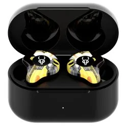Sabbat G12 Elite TWS Wireless Bluetooth Headphones Gaming Music Dual Modes Noise Reduction Earphones With Mic - Yellow