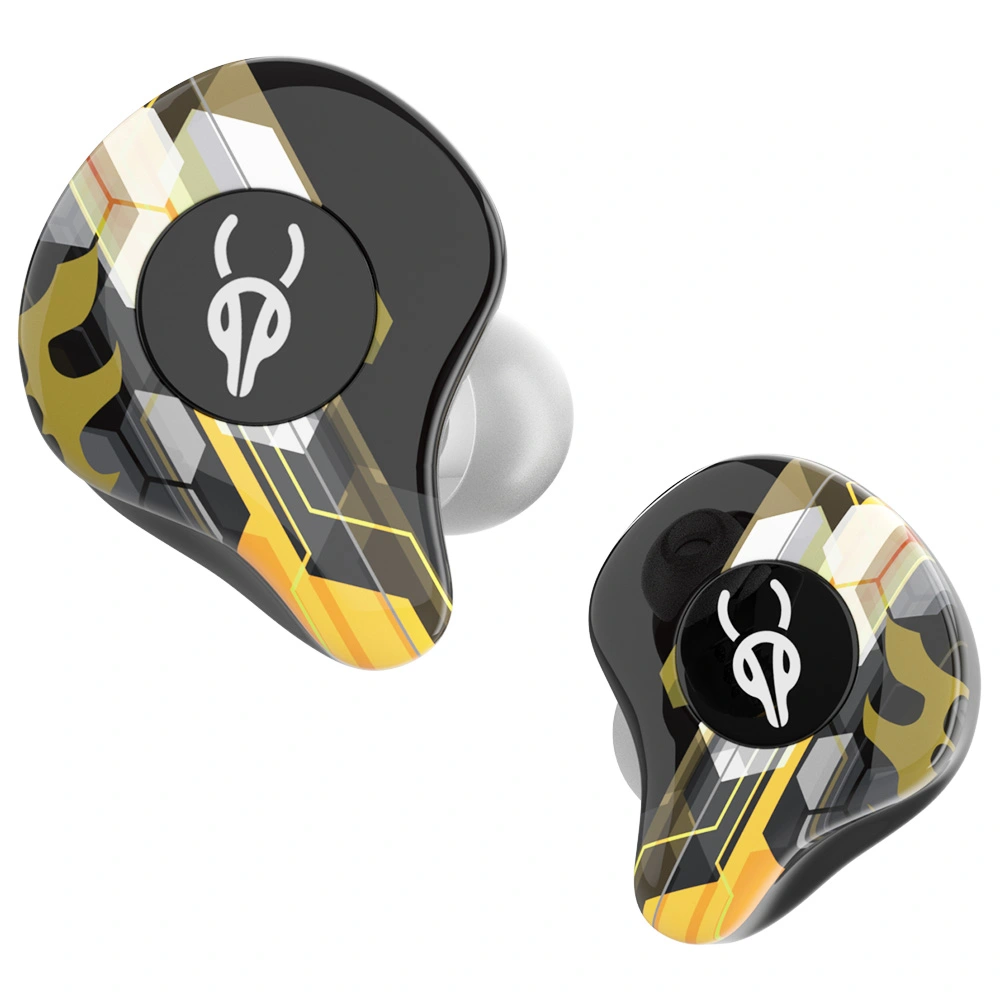 Sabbat G12 Elite TWS Wireless Bluetooth Headphones Gaming Music Dual Modes Noise Reduction Earphones With Mic - Yellow 5 Sabbat G12 Elite TWS Wireless Bluetooth Headphones Gaming Music Dual Modes Noise Reduction Earphones With Mic - Yellow - Image 3