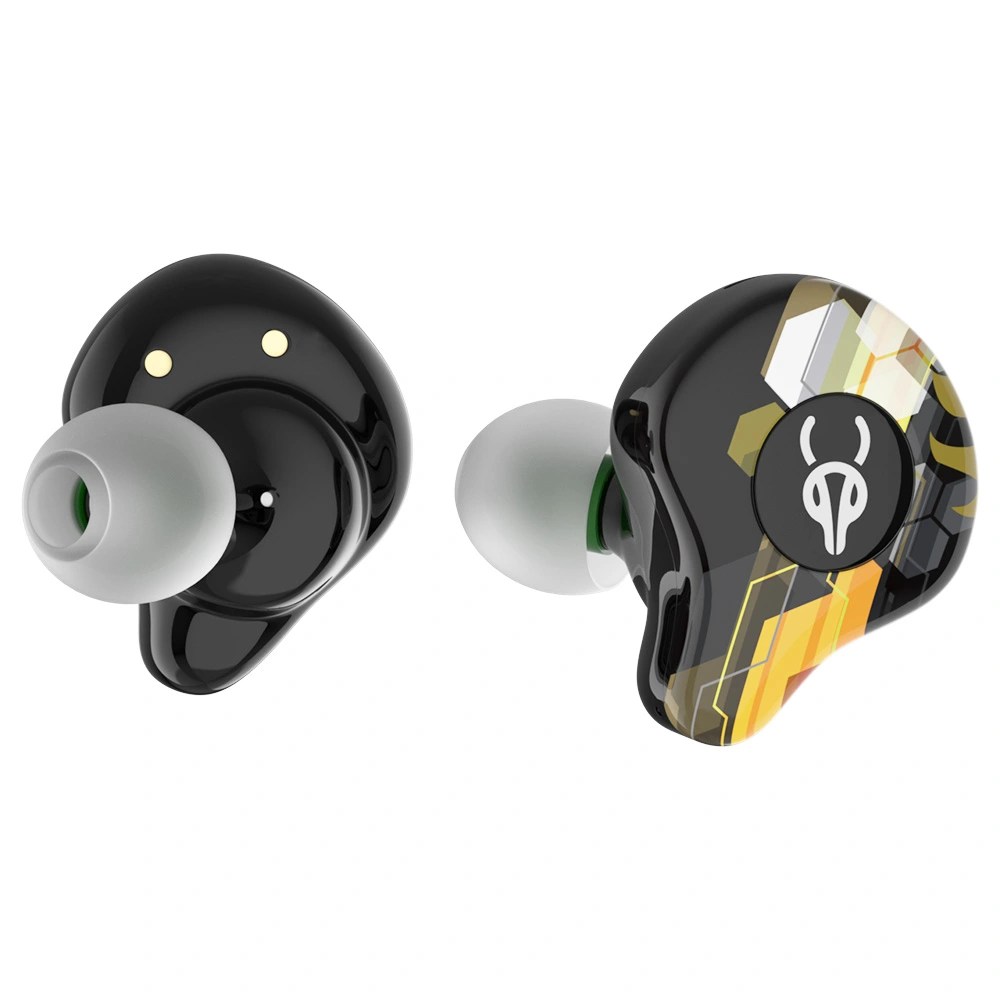 Sabbat G12 Elite TWS Wireless Bluetooth Headphones Gaming Music Dual Modes Noise Reduction Earphones With Mic - Yellow 7 Sabbat G12 Elite TWS Wireless Bluetooth Headphones Gaming Music Dual Modes Noise Reduction Earphones With Mic - Yellow - Image 5