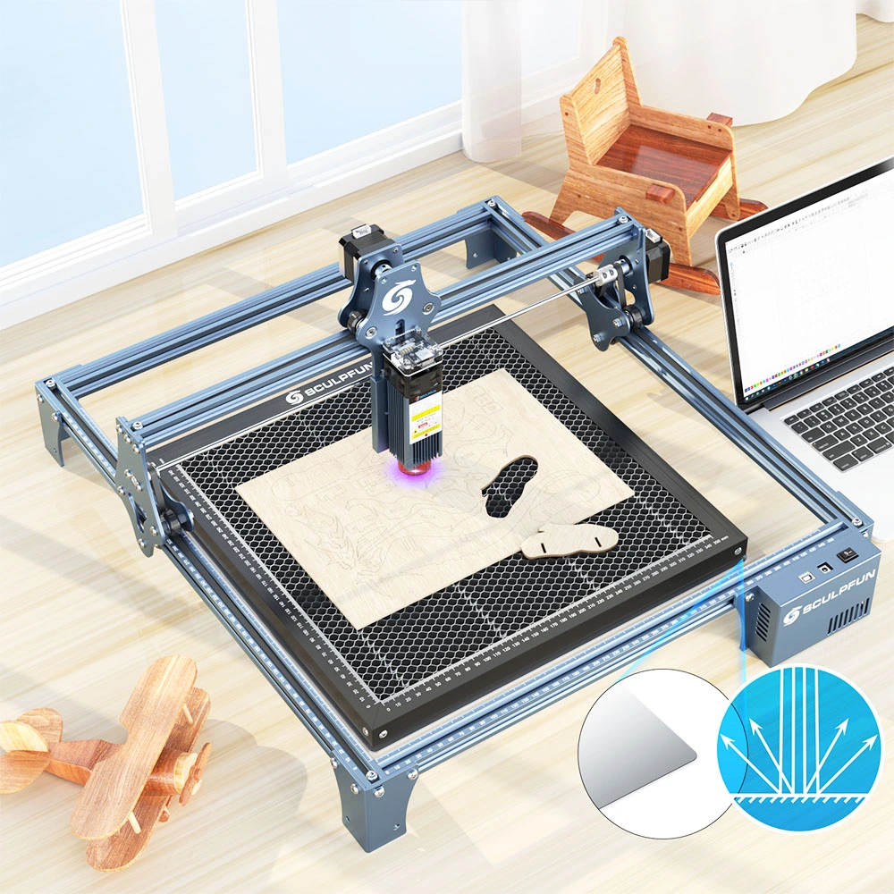 SCULPFUN 400*400mm Laser Cutting Bed 7 SCULPFUN 400*400mm Laser Cutting Bed - Image 5