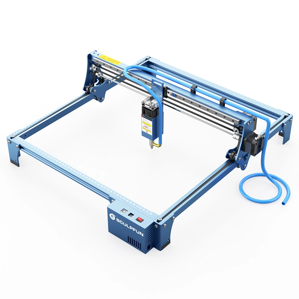 SCULPFUN S10 10W Laser Engraver Cutter, 0.08mm High Precision, High Speed Air Assist, 32Bit Motherboard, Upgraded Linear Rail Slide, Full-Metal CNC, Engraving Area 410*400mm 4 SCULPFUN S10 10W Laser Engraver Cutter, 0.08mm High Precision, High Speed Air Assist, 32Bit Motherboard, Upgraded Linear Rail Slide, Full-Metal CNC, Engraving Area 410*400mm - Image 2