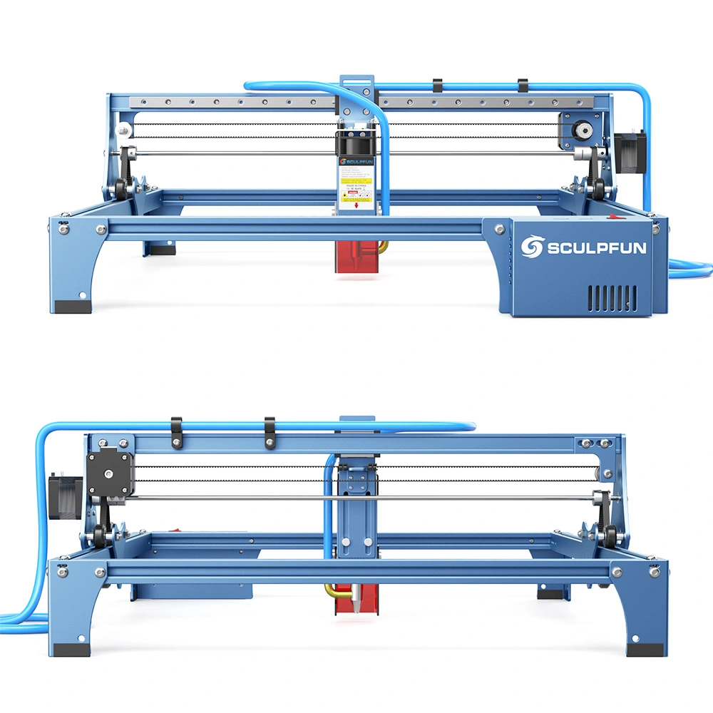 SCULPFUN S10 10W Laser Engraver Cutter, 0.08mm High Precision, High Speed Air Assist, 32Bit Motherboard, Upgraded Linear Rail Slide, Full-Metal CNC, Engraving Area 410*400mm 5 SCULPFUN S10 10W Laser Engraver Cutter, 0.08mm High Precision, High Speed Air Assist, 32Bit Motherboard, Upgraded Linear Rail Slide, Full-Metal CNC, Engraving Area 410*400mm - Image 3