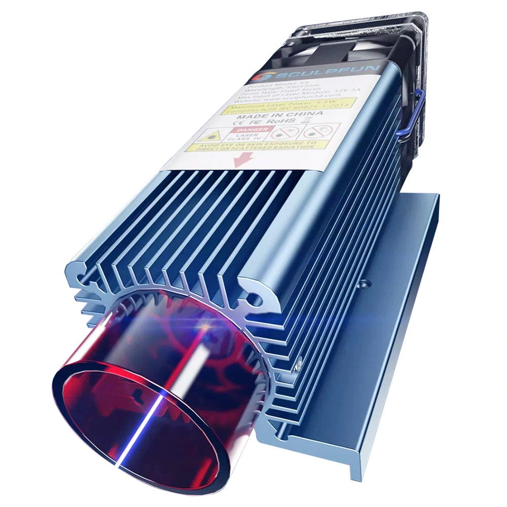 SCULPFUN S9 Multi-Functional Laser Module Set, 90W CO2 Laser Effect, 0.08mm High Precision Engraving, Cut 15mm Thick Wood 10mm Acrylic, Ultra-thin 0.1mm Engraving Line, Engrave Steel Ceramics 6 SCULPFUN S9 Multi-Functional Laser Module Set, 90W CO2 Laser Effect, 0.08mm High Precision Engraving, Cut 15mm Thick Wood 10mm Acrylic, Ultra-thin 0.1mm Engraving Line, Engrave Steel Ceramics - Image 4