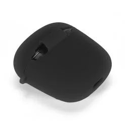 Soft Silicone Case For Tronsmart Onyx Ace Pro TWS Headphones Protective Box Shell - Black -Headphones & Earphones shop Soft Silicone Case for Tronsmart Onyx Ace Pro Black 518285 2